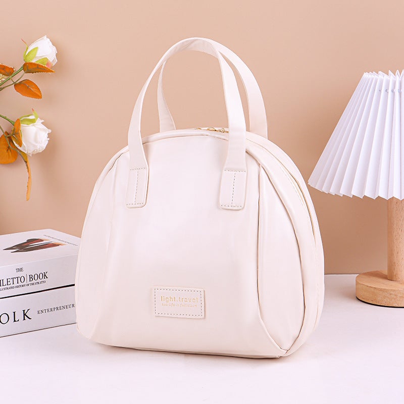 Girls' Large-Capacity Cosmetic Bag, Large Shell Bag, Portable Cosmetic Storage Box, Portable Toiletry Bag - Image 4